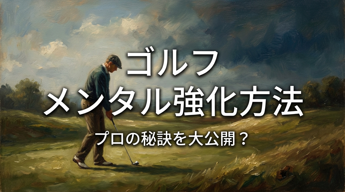 ゴルフ メンタル強化方法、プロの秘訣を大公開？