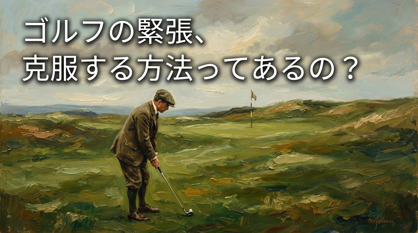 ゴルフの緊張、克服する方法ってあるの？