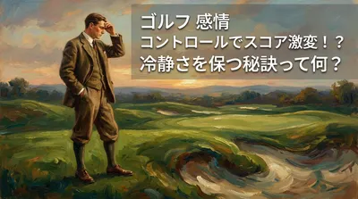 ゴルフ 感情 コントロールでスコア激変！？冷静さを保つ秘訣って何？