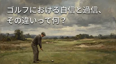 ゴルフにおける自信と過信、その違いって何？