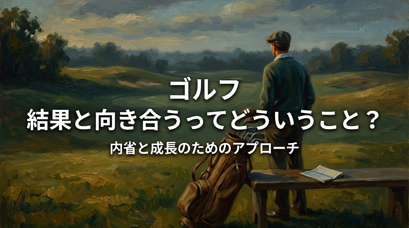 ゴルフ 結果と向き合うってどういうこと？