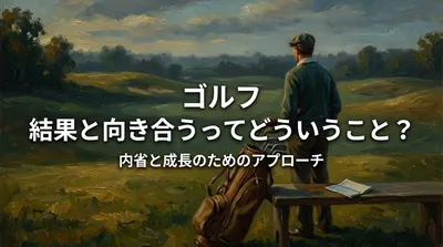 ゴルフ 結果と向き合うってどういうこと？