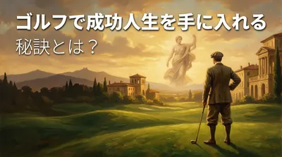 ゴルフで成功人生を手に入れる秘訣とは？