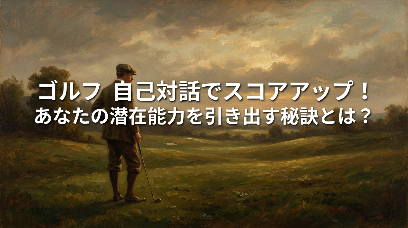 ゴルフ 自己対話でスコアアップ！あなたの潜在能力を引き出す秘訣とは？