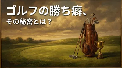 ゴルフの勝ち癖、その秘密とは？