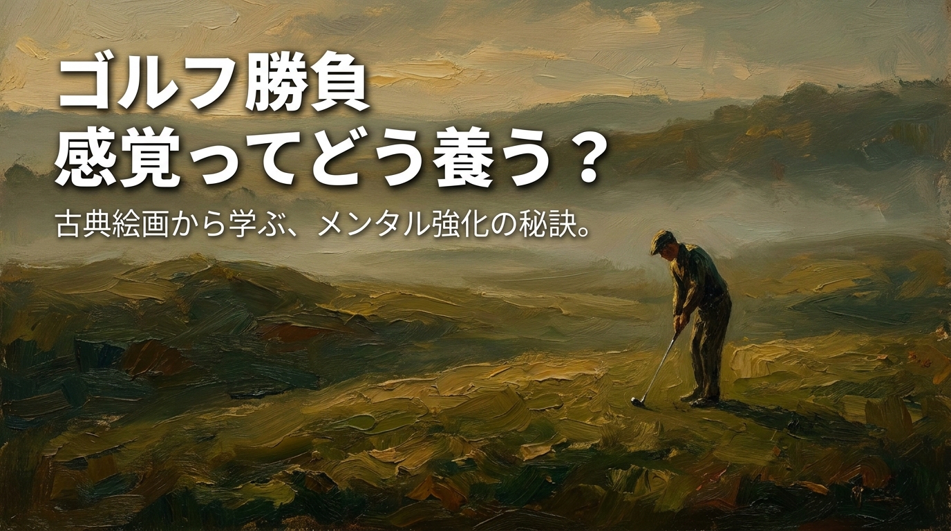 ゴルフ 勝負 感覚ってどう養う？