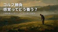 ゴルフ 勝負 感覚ってどう養う？