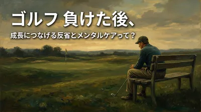 ゴルフ 負けた後、成長につなげる反省とメンタルケアって？