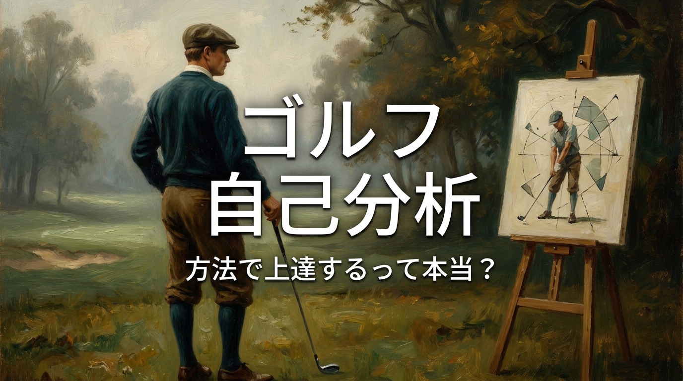 ゴルフ 自己分析 方法で上達するって本当?