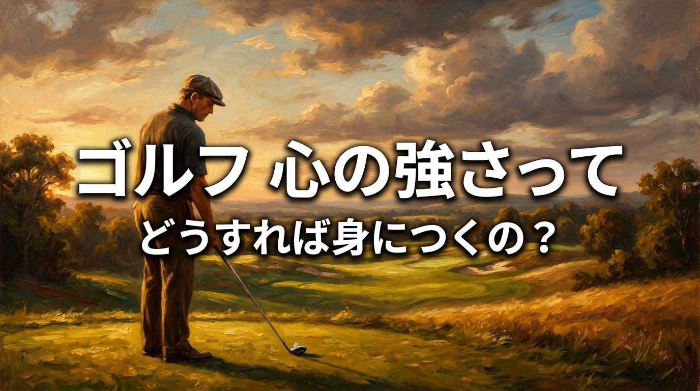 ゴルフ 心の強さってどうすれば身につくの?