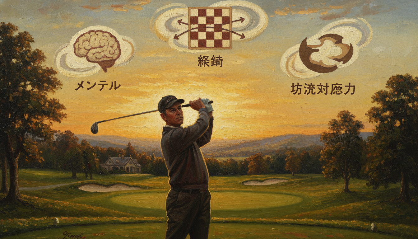なぜ、戦略・メンタル・状況対応力が勝つゴルフに不可欠なの?